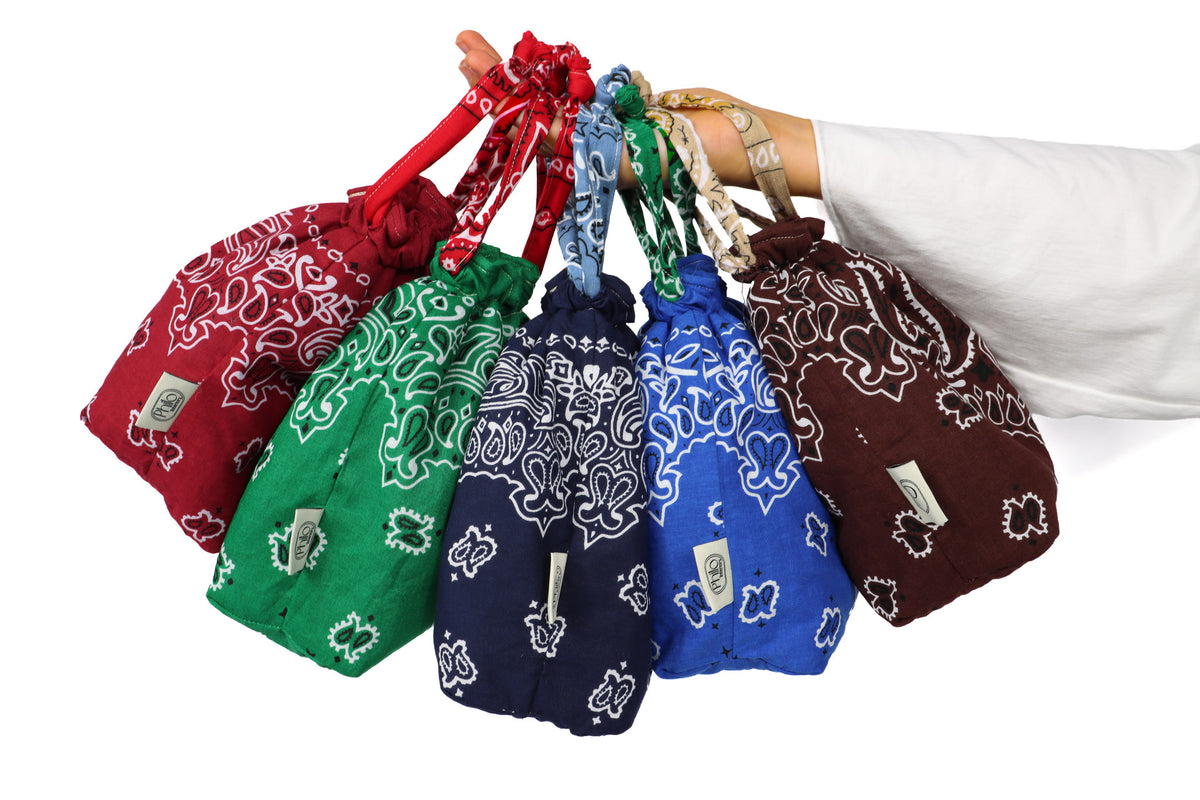 Bandana Bag - Vintage Red / Real Red