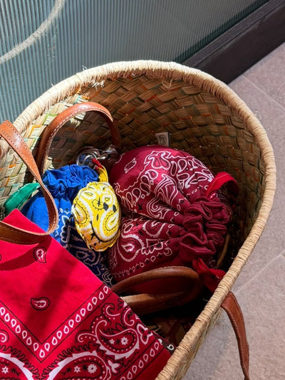 Bandana Bag - Vintage Red / Real Red