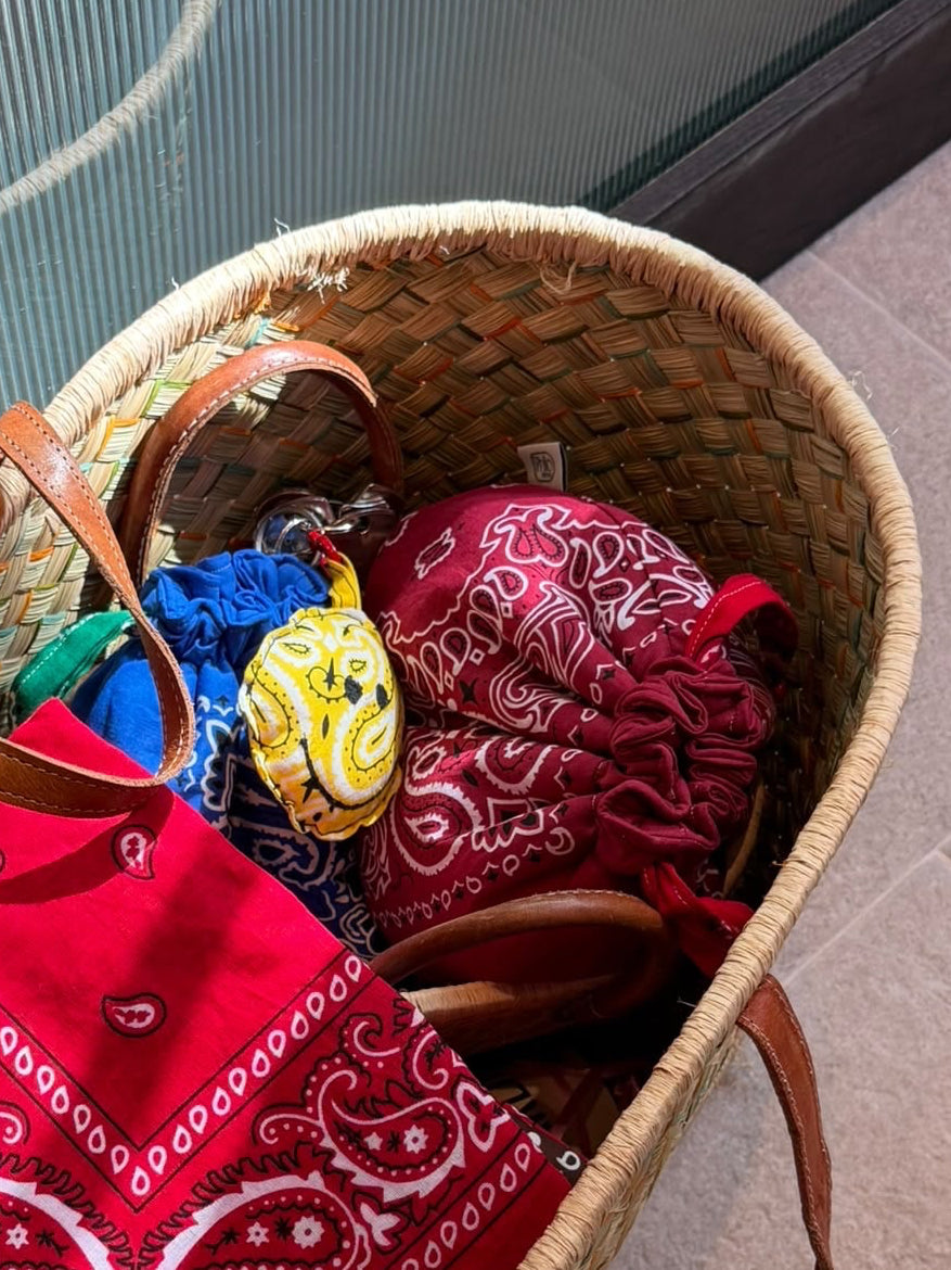 Bandana Bag - Vintage Red / Real Red