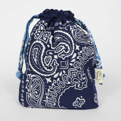 Bandana Bag - Navy Blue / Chambray