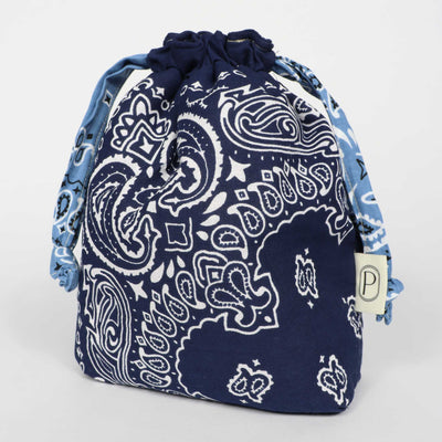 Bandana Bag - Navy Blue / Chambray